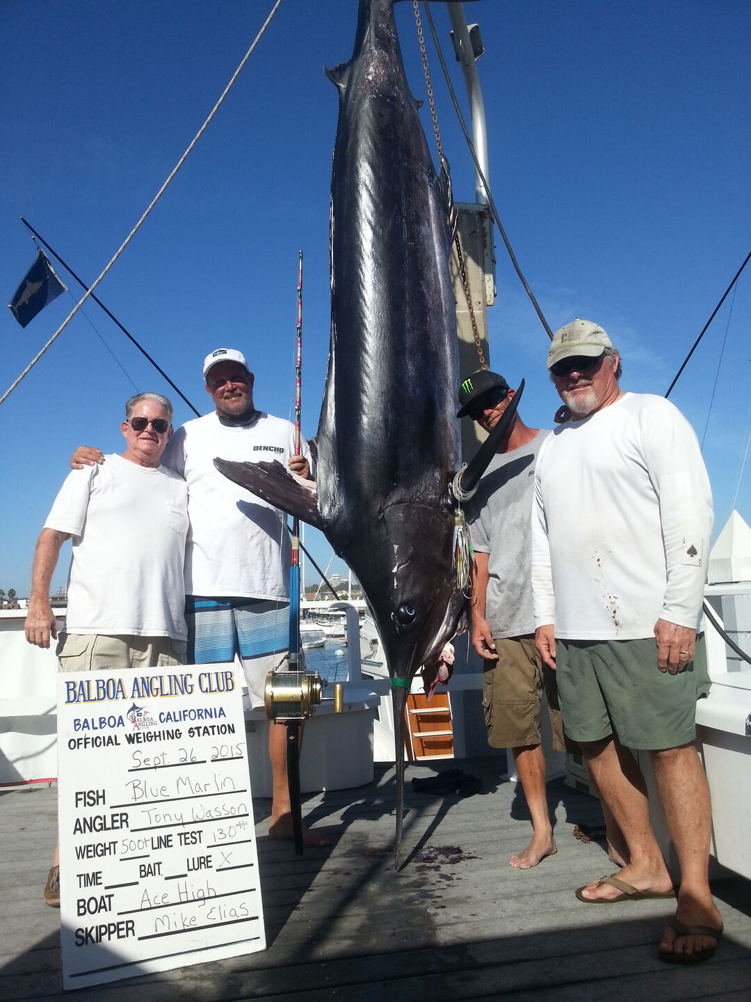Image for team Ace Hi at the 2022 IGFA SoCal Swordfish Open